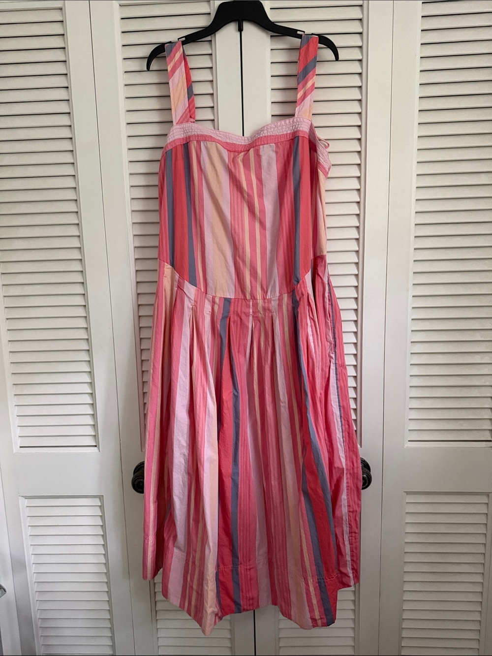 Free People Pink Multi-Stripe Sundress